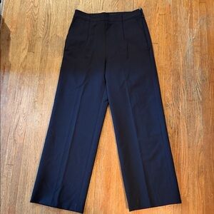Talbots Women's Classic Navy Wide Leg Pants